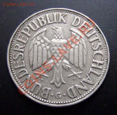 1 - Германия 1 марка (1966 G) А