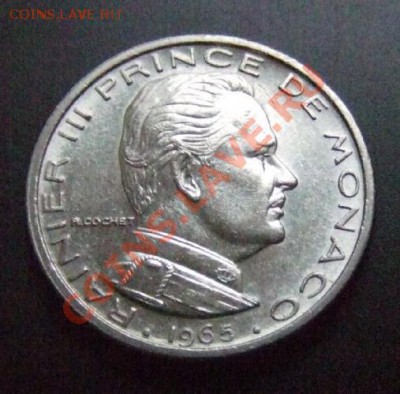 1 - Монако 0,5 франка (1965) А
