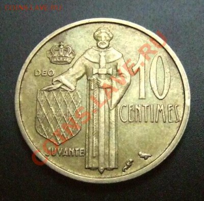 1 - Монако 10 сантимов (1962) Р