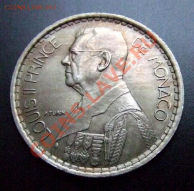 1 - Монако 20 франков (1947) А