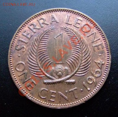 1 - Сьерра-Леоне 1 цент (1964) №1 Р