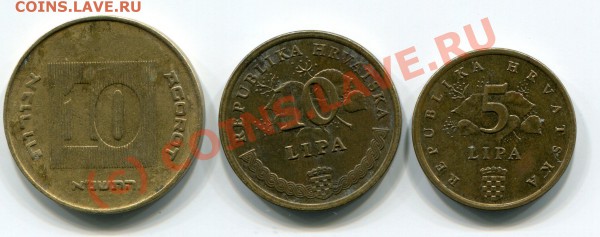 10 LIRA, 5 LIRA, 10(Израиль) - img401