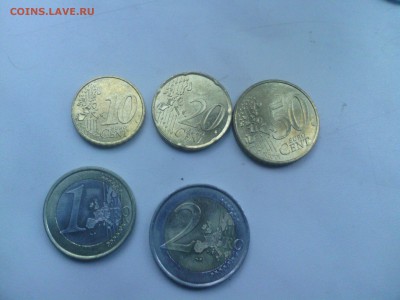 Монако набор 5 монет евро 2003 - IMG_20140528_215130