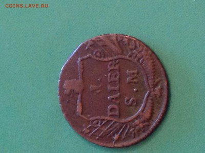Старые шведские монеты. - image