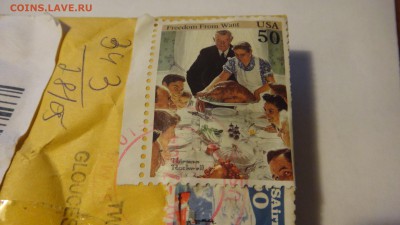 Конверт с кучей марок США - DSC04337.JPG