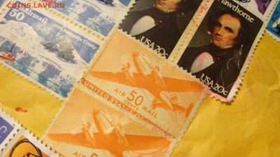 Конверт с кучей марок США - DSC04338.JPG
