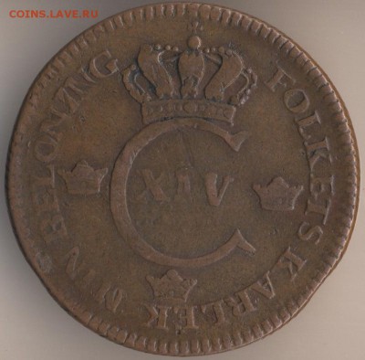 Старые шведские монеты. - 168