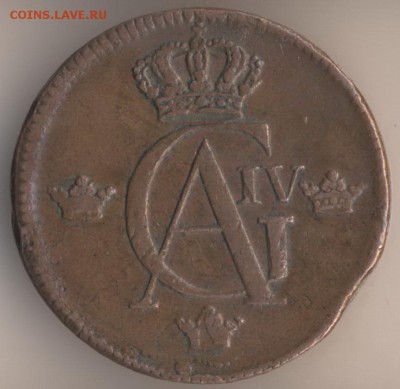 Старые шведские монеты. - 152