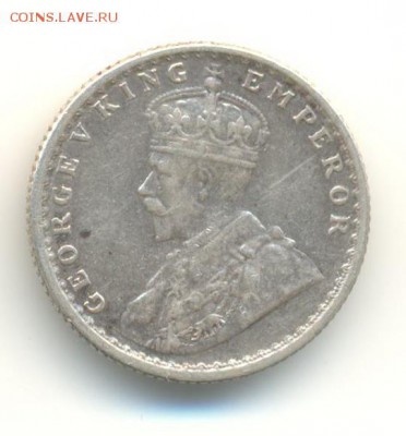 4 рупии 1919 . до 2.08 22:00 - 9