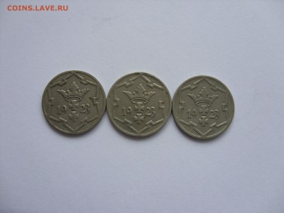 Иностранщина: наборы монет, евро, Польша и т.д. - 5 пфеннигов 1923 - 2.JPG