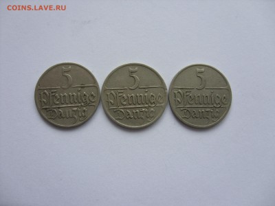 Иностранщина: наборы монет, евро, Польша и т.д. - 5 пфеннигов 1923 - 1.JPG
