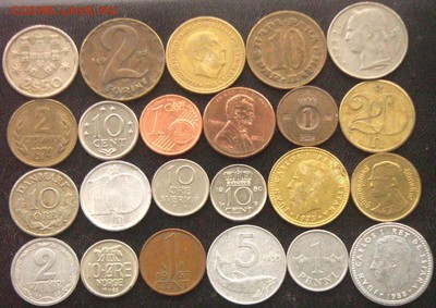 48 разных монет (см. фото и описание). До 08.09_22.06мск - 8585