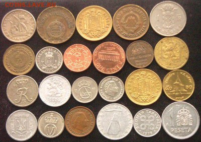 48 разных монет (см. фото и описание). До 08.09_22.06мск - 8586