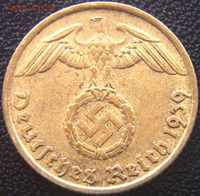 Германия (3-й Рейх)_5 рейхспфеннигов 1939(F); до 21.10_22.50 - 8832