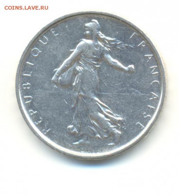 Ag. франция 5 франков 1962 . до 11.11 22:00 - 6