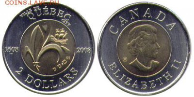 Канада. Набор $2 монет из 4 шт. 4.10. в 21.30 - 200400E-G