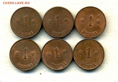 Монеты Финляндии 1865 -2001 + серебро Швеции - 1 п.1919-24.2