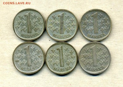 Монеты Финляндии 1865 -2001 + серебро Швеции - 1 м.1964-68.2