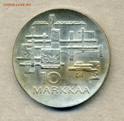 Монеты Финляндии 1865 -2001 + серебро Швеции - 10 м.1967.2