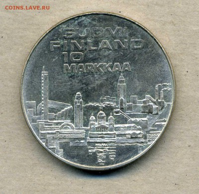 Монеты Финляндии 1865 -2001 + серебро Швеции - 10 м.1971.2