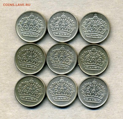 Монеты Финляндии 1865 -2001 + серебро Швеции - 25 э.1952-61.1