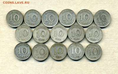 Монеты Финляндии 1865 -2001 + серебро Швеции - 10 э.1917-42.2