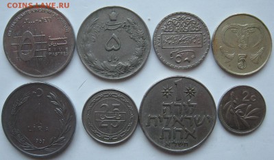 Комплекты иностранных монет - Африка, Азия, Б. Восток. - б.восток