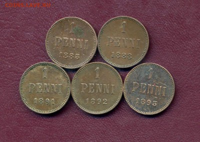 Монеты Финляндии 1865 -2001 + серебро Швеции - img686