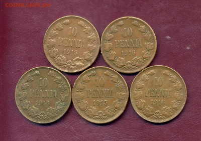 Монеты Финляндии 1865 -2001 + серебро Швеции - img695
