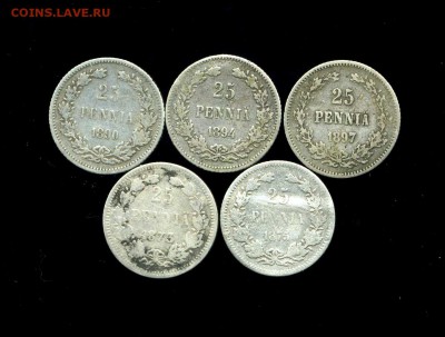 Монеты Финляндии 1865 -2001 + серебро Швеции - img698