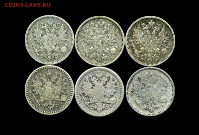 Монеты Финляндии 1865 -2001 + серебро Швеции - img701
