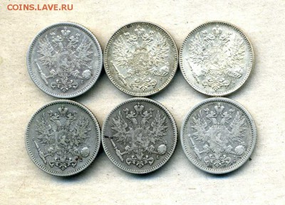Монеты Финляндии 1865 -2001 + серебро Швеции - img707