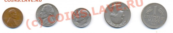 разная подборка монет ! польша серебро,Америка и т.д - 4-1