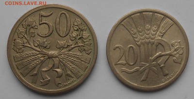 20 и 50 к 1924 1928г чехословакия состояние - DSCN2866.JPG