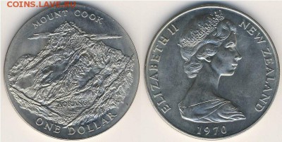 1 доллар 1970 Гора Кука - c3598_a