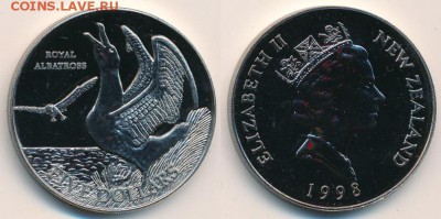 5 долларов 1998 Королевский альбатрос - c129203_a