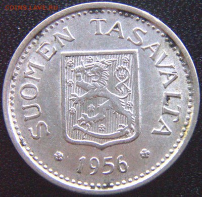 Финляндия_100 марок 1956. Отличное серебро; до 26.02_22.20мс - 9205