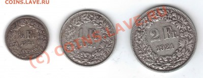 Швейцарские монеты. Серебро. Наборы - Schweiz7