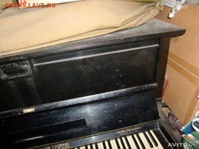 Пианино Gustav fiedler leipzig, слоновая кость, начало 20 в. - 563476959