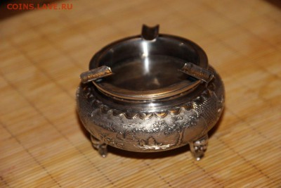 Серебряная посуда: рюмки, пепельница, ложки... Предпродажная - 4.JPG