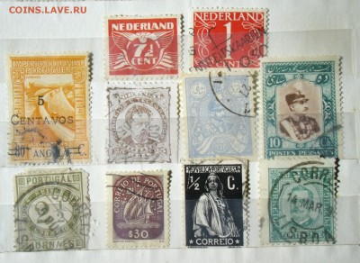 Альбом старых чистых марок мира на оценку - гаш4.JPG