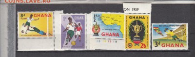 марки Гана футбол 1959г - 21