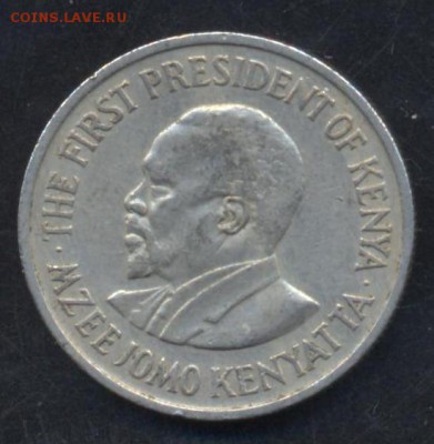 Кения 50 центов 1971 г. 22.05.15 г. 22-00 МСК. - Кения