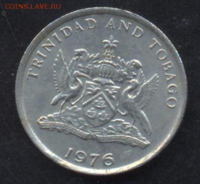 Тринидад и Тобаго 10 центов 1976 г. 22.05.15 г. 22-00 МСК. - Тринидад1