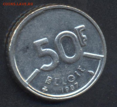 Бельгия 50 франков 1987 г. 22.05.15 г. 22-00 МСК. - Бельгия1