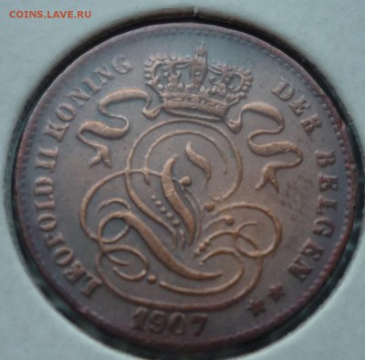 БЕЛЬГИЯ 1 цент 1907 до 04.06.15(20-00Мск) - P1110975.JPG