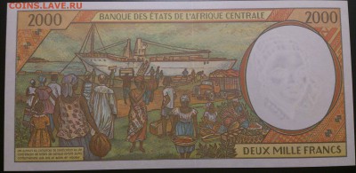 Кораблики на банкнотах - конго_2000_франков_2002_1