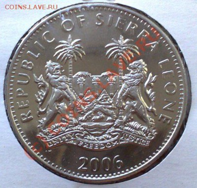 Сьерра-Леоне 1 доллар 2005 Тираннозавр 22.07 21.00 - Тираннозавр-2