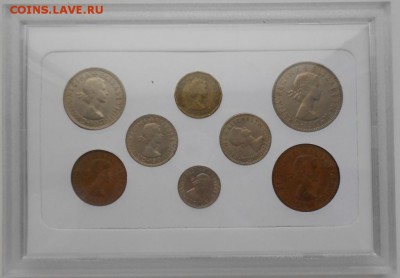 набор монет Великобритании 1966 8шт. - 1966 1