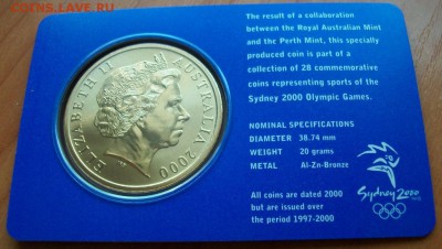 5 долларов Австралии Олимпийские игры в Сиднее 2000 каное - 100_2865.JPG